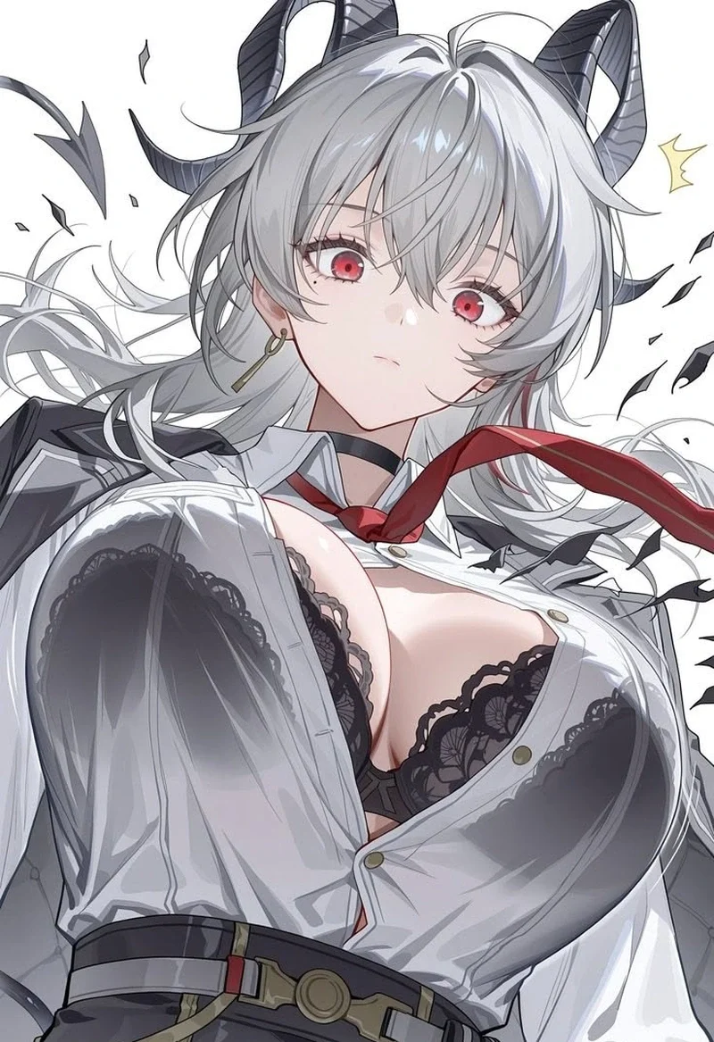 Hình ảnh gái anime lạnh lùng, cá tính