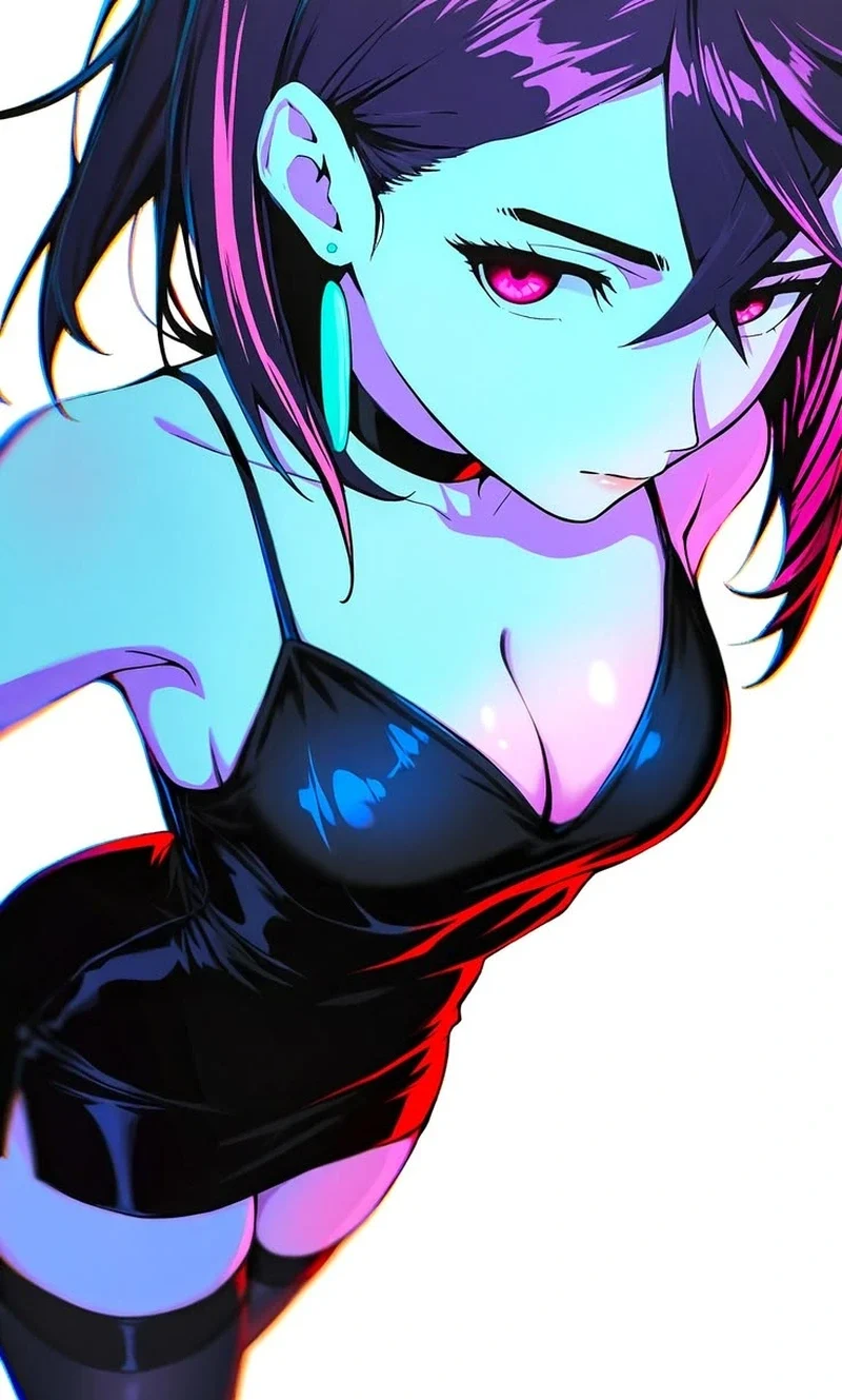 Hình ảnh gái anime lạnh lùng, cá tính