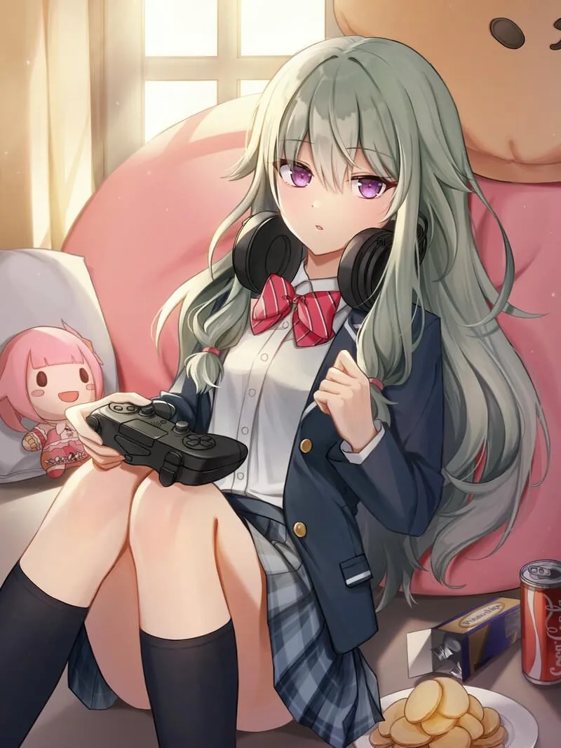 Hình ảnh gái anime lạnh lùng, cá tính
