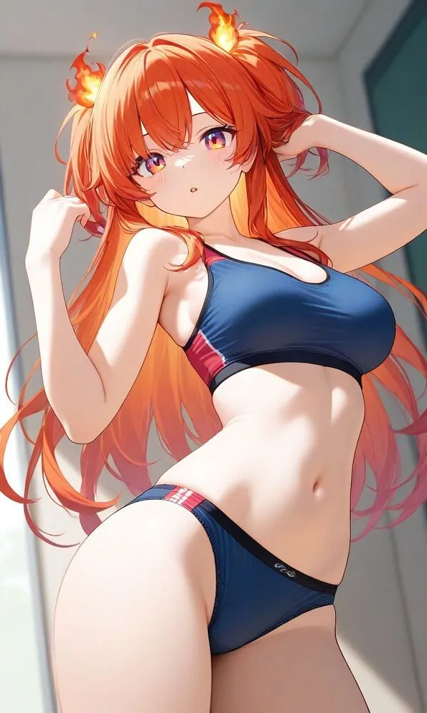 Hình ảnh gái anime mặc bikini