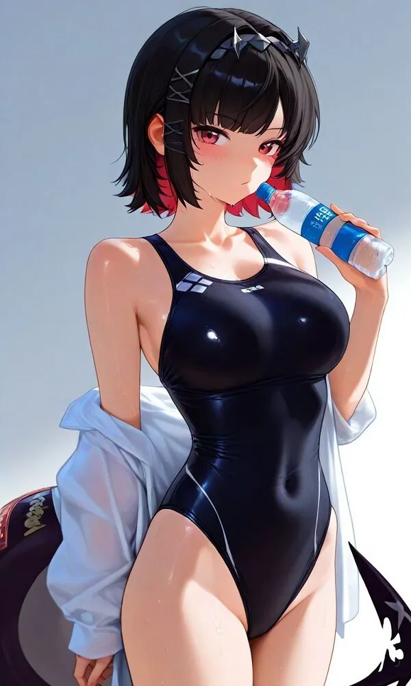 Hình ảnh gái anime mặc bikini