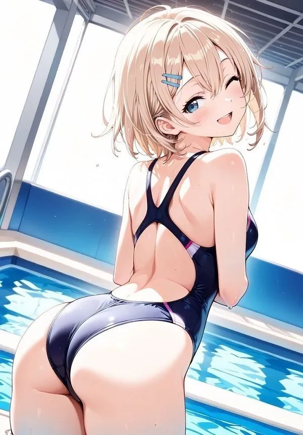 Hình ảnh gái anime mặc bikini