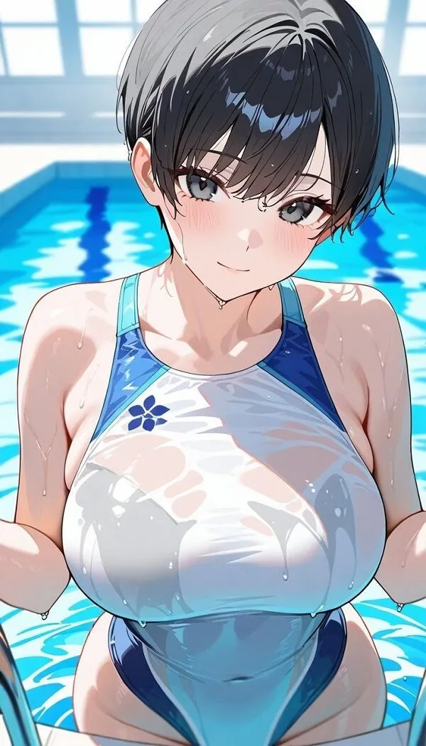 Hình ảnh gái anime mặc bikini