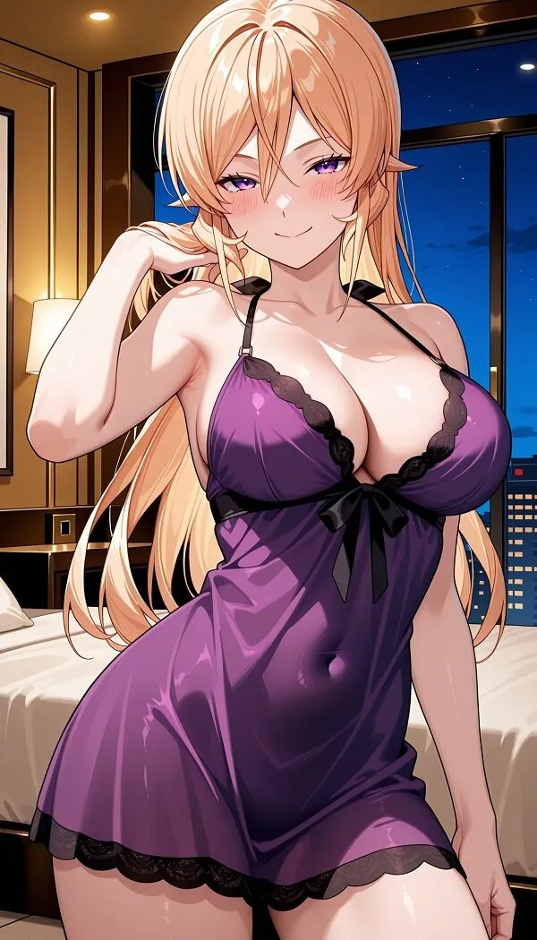 Ảnh gái anime vóc dáng đầy đặn, cực múp