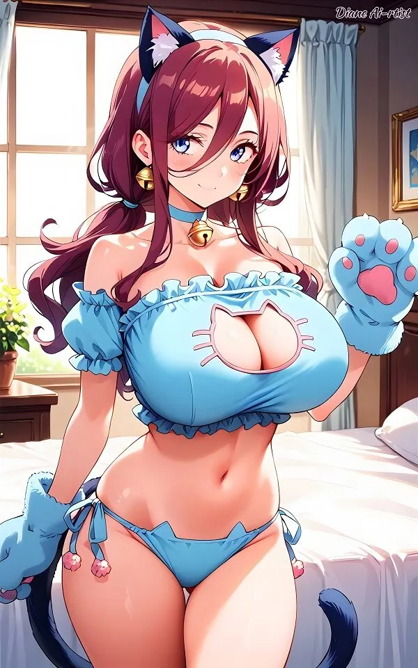 Ảnh gái anime vóc dáng đầy đặn, cực múp