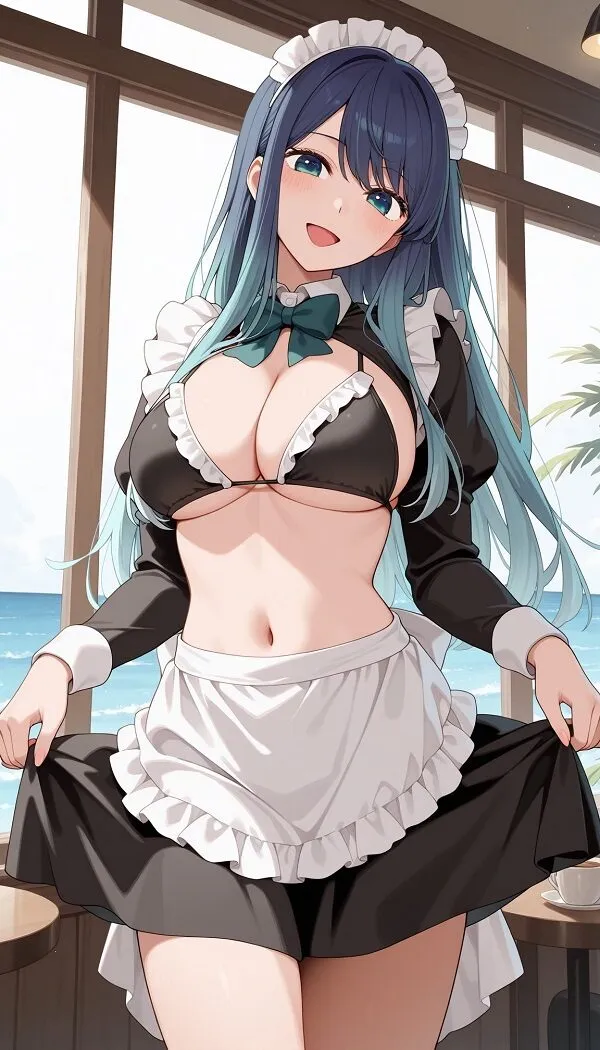Ảnh gái anime vóc dáng đầy đặn, cực múp