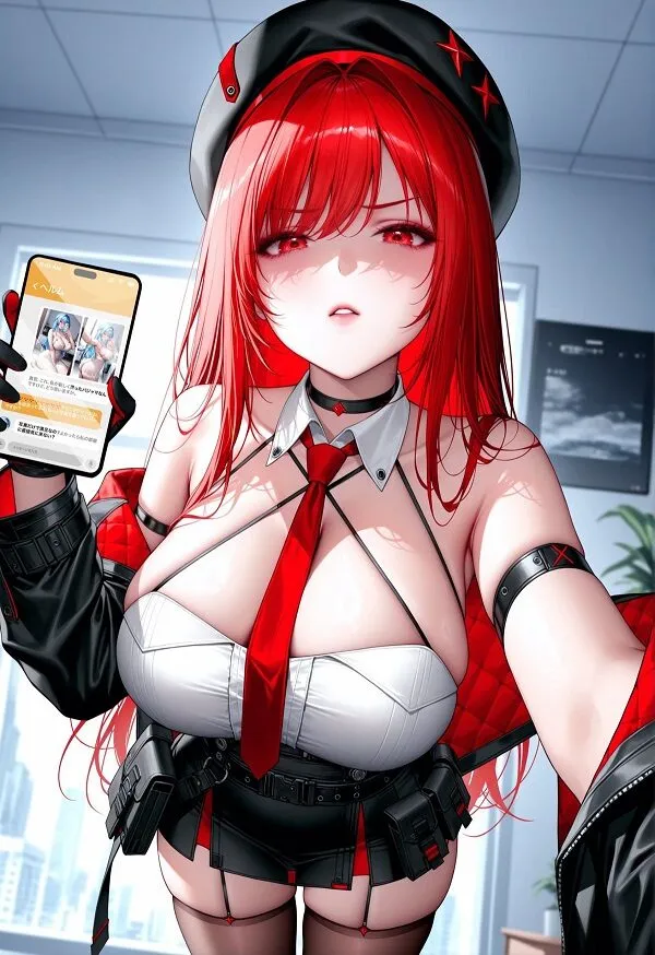 Ảnh gái anime vóc dáng đầy đặn, cực múp