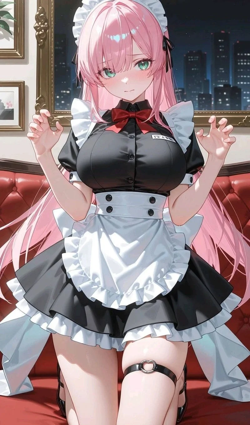 Ảnh gái anime vóc dáng đầy đặn, cực múp